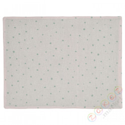 ⭐NISSOGA⭐Pad, белый/светло-синий, 45x35 cm⭐ИКЕА-30555055