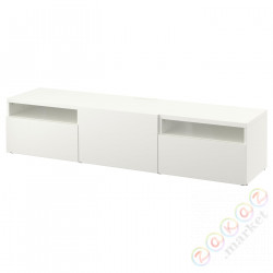 ⭐BESTA⭐Тумба под ТВ, белый/Лаппвикен белый, 180x42x39 cm⭐ИКЕА-59399074