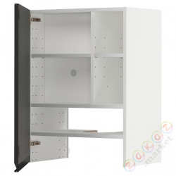 ⭐METOD⭐Шкаф okaнадa сполка/Drzс упражнениями, белый/Upplöv матантрацит, 60x80 cm⭐ИКЕА-19504473