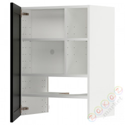 ⭐METOD⭐Шкаф okaнадa сполка/Drzс упражнениями, белый/Lerhyttan черный морилка, 60x80 cm⭐ИКЕА-49504462