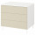 ⭐PLATSA⭐Комод, 3 ящики, белый/Skatval светло-бежевый, 80x57x73 cm⭐ИКЕА-49424597