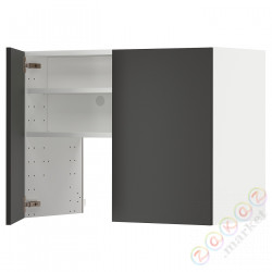 ⭐METOD⭐Шкаф okaнадa сполка/Drzс упражнениями, белый/Nickebo матантрацит, 80x60 cm⭐ИКЕА-19504406