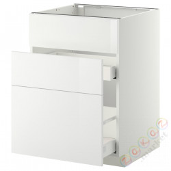 ⭐METOD / MAXIMERA⭐Форма L + 3F/2шу, белый/Рингхульт белый, 60x60 cm⭐ИКЕА-89919817