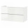 ⭐GODMORGON⭐Шкаф под раковину с 2 ящики, глянцевый белый, 100x47x58 cm⭐ИКЕА-80344094