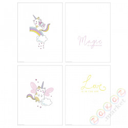 ⭐BILD⭐Плакат, magic is everywhere, 30x40 cm⭐ИКЕА-80554954