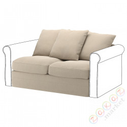 ⭐GRONLID⭐Sekcja 2-человекowa, Натуральная Спорда⭐ИКЕА-39408324