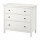 ⭐HEMNES⭐Комод, 3 ящики, белое пятно, 108x96 cm⭐ИКЕА-80424745