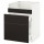 ⭐METOD⭐ХАВСЕН тумба под раковину/3fr/2шу, белый Maximera/Кунгсбака антрацит, 60x60 cm⭐ИКЕА-09280497