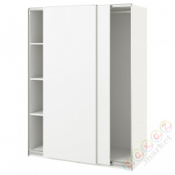 ⭐PAX / HASVIK⭐Гардероб, белый/белый, 150x66x201 cm⭐ИКЕА-99429757