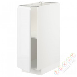 ⭐METOD⭐Кабинет ул./полки, белый/Блеск Voxtorp/белый, 30x60 cm⭐ИКЕА-39457649