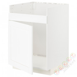 ⭐METOD⭐ХАВСЕН 1-местная тумба под раковину, белый Enköping/белый имитация дерева, 60x60 cm⭐ИКЕА-99473378