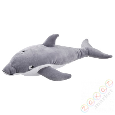 ⭐BLAVINGAD⭐Мягкая игрушка, delfin/Серый, 50 cm⭐ИКЕА-90522104