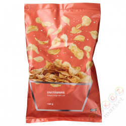 ⭐ENSTAMMIG⭐Chipsy ziemniaczане, 150 g⭐ИКЕА-50584702