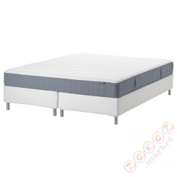 ⭐ESPEVAR/VESTEROY⭐Континентальная кровать, белый/жесткий голубой, 180x200 cm⭐ИКЕА-89389766