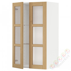 ⭐METOD⭐Шах половина/2 стакан Drz, белый/Forsbacka дуб, 60x100 cm⭐ИКЕА-99509358