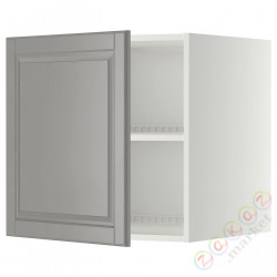 ⭐METOD⭐Верх для холодильника/морозильная камера, белый/Bodbyn Серый, 60x60 cm⭐ИКЕА-99459198