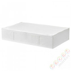 ⭐SKUBB⭐Контейнер для одежды/постельные принадлежности, белый, 93x55x19 cm⭐ИКЕА-70290360