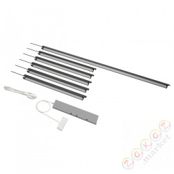 ⭐OVERSIDAN / TRADFRI⭐Zestaw oświetl, темно-серый⭐ИКЕА-09442292