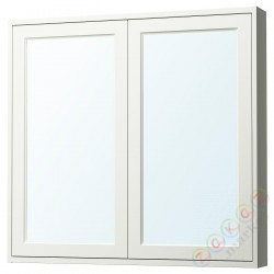 ⭐TANNFORSEN⭐Зеркальный шкаф/дверь, белый, 100x15x95 cm⭐ИКЕА-00555250