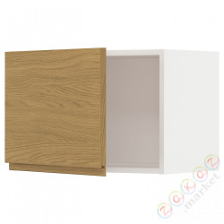 ⭐METOD⭐Навесной шкаф, белый/Voxtorpподражание. дуб, 60x40 cm⭐ИКЕА-69537961