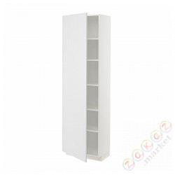 ⭐METOD⭐Высокий шкаф/полки, белый/Stensund белый, 60x37x200 cm⭐ИКЕА-59463381