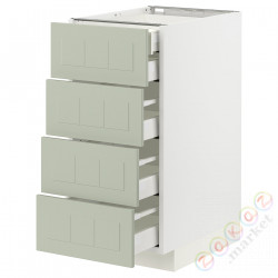 ⭐METOD / MAXIMERA⭐Sза stj 4fr/2n/3śr шу, белый/Stensund светло-зеленый, 40x60 cm⭐ИКЕА-29487492