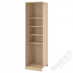 ⭐PAX⭐Dostawka угол 4 полки, под беленый дуб, 53x58x201 cm⭐ИКЕА-20346958