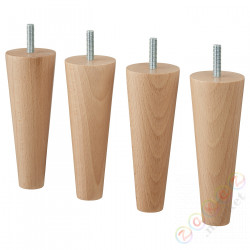 ⭐STRANDMON⭐Ноги к подножке, бук⭐ИКЕА-80463874
