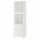 ⭐BESTA⭐Книжный шкаф/стаканане дверь, белый/Sutterviken/Каббарп белое прозрачное стекло, 60x42x202 cm⭐ИКЕА-09412558