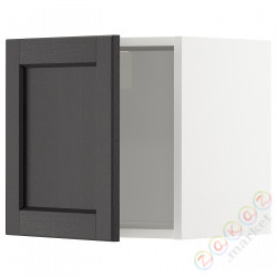 ⭐METOD⭐Навесной шкаф, белый/Lerhyttan черный морилка, 40x40 cm⭐ИКЕА-99457180