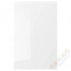 ⭐VOXTORP⭐Затвор 2 шт., правша/глянцевый белый, 25x80 cm⭐ИКЕА-30397495