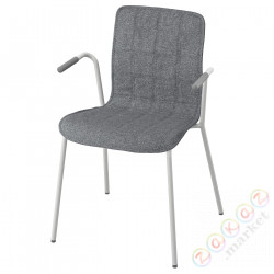 ⭐LAKTARE⭐Чехол на стул, Gunnared средний серый⭐ИКЕА-20527992