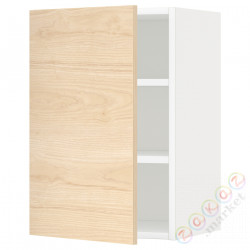 ⭐METOD⭐Навесной шкаф с полками, белый/Askersund яркий узор ясеня, 40x60 cm⭐ИКЕА-59463710