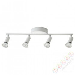 ⭐KRUSNATE⭐Потолочное освещение/4 Фары, белый⭐ИКЕА-70564190