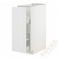 ⭐METOD / MAXIMERA⭐Кабинет ул./wysuwане wyposażenт.е.доб, белый/Stensund белый, 30x60 cm⭐ИКЕА-09409481