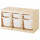 ⭐TROFAST⭐Книжный шкаф с контейнерами, светлая беленая сосна/белый, 93x44x52 cm⭐ИКЕА-19102659