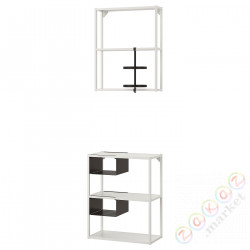 ⭐ENHET⭐Книжный шкаф, белый, 60x30x150 cm⭐ИКЕА-09331576