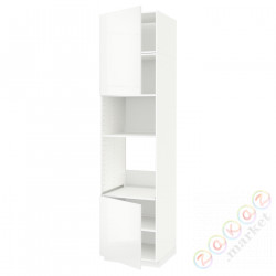 ⭐METOD⭐Шестой огромный/микрофон 2dr/половина, белый/Рингхульт белый, 60x60x240 cm⭐ИКЕА-19457966