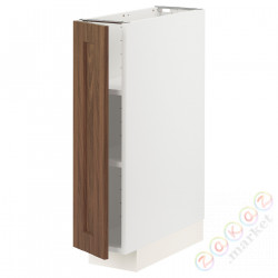 ⭐METOD⭐Кабинет ул./полки, белый Enköping/коричневый орех, 20x60 cm⭐ИКЕА-29475007