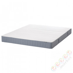 ⭐VESTMARKA⭐Пружинный матрас, средняя твердость/светло-синий, 160x200 cm⭐ИКЕА-50451293