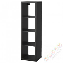 ⭐KALLAX⭐Книжный шкаф, Черно-коричневый, 42x147 cm⭐ИКЕА-40275846