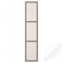⭐TONSTAD⭐Дверь, дуб/фанера стакан, 50x229 cm⭐ИКЕА-50552503