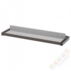 ⭐KOMPLEMENT⭐Выдвижной лоток со вставкой для обуви, темно-серый/светло-серый, 100x35 cm⭐ИКЕА-59436986