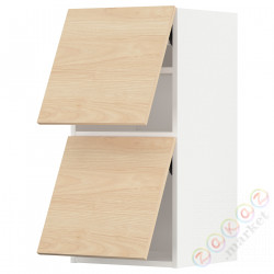 ⭐METOD⭐Уровень тсс 2 Drz, белый/Askersund яркий узор ясеня, 40x80 cm⭐ИКЕА-19393012