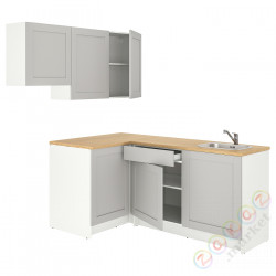 ⭐KNOXHULT⭐Угловая кухня, Серый, 182x183x220 cm⭐ИКЕА-79388404