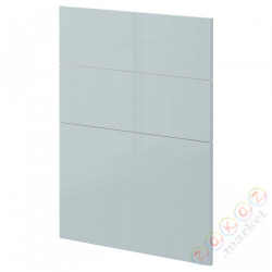 ⭐METOD⭐3 фасады посудомоечных машин, Kallarp jasnoсерый-синий, 60 cm⭐ИКЕА-59478820