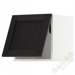 ⭐METOD⭐Навесной шкаф pos, белый/Lerhyttan черный морилка, 40x40 cm⭐ИКЕА-39391781