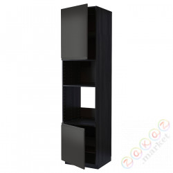 ⭐METOD⭐Шестой огромный/микрофон 2dr/половина, черный/Upplöv матантрацит, 60x60x240 cm⭐ИКЕА-39495585