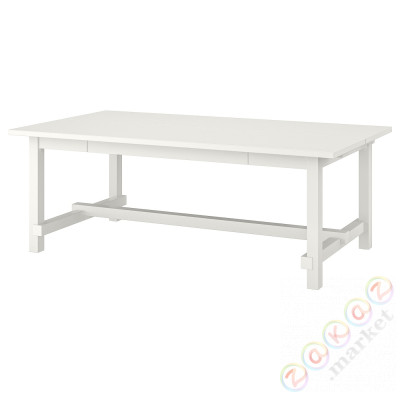 ⭐NORDVIKEN⭐Складной стол, белый, 210/289x105 cm⭐ИКЕА-40368713