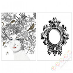 ⭐PJATTERYD⭐Образ, естественный styl, 50x70 cm⭐ИКЕА-30538023